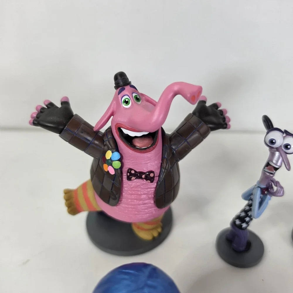 Disney Store Inside Out Figure Play Set 6 Pack Bing Bong Joy Sadness Anger Toy